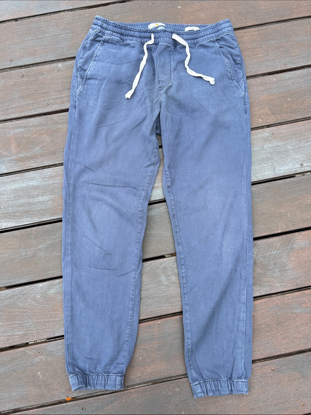 Marine Layer Medium Saturday Joggers Slim Fit in Dark Blue